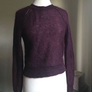 Banana Republic sweater.  Burgundy.  Small